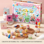 Xiaoling Toy Milk Tea Bobo DIY Series Milk Tea Cup Creative Cream Glue DIY Girls' Gift Educational Toy