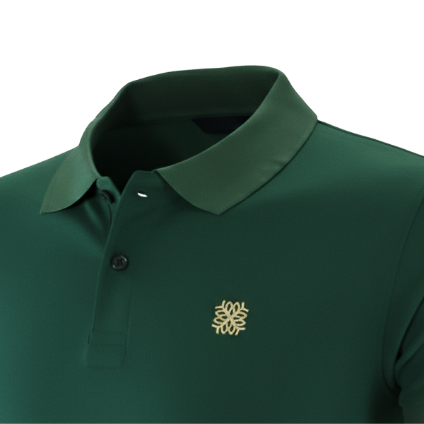 Aruba Green Polo Shirt-Premium Cotton