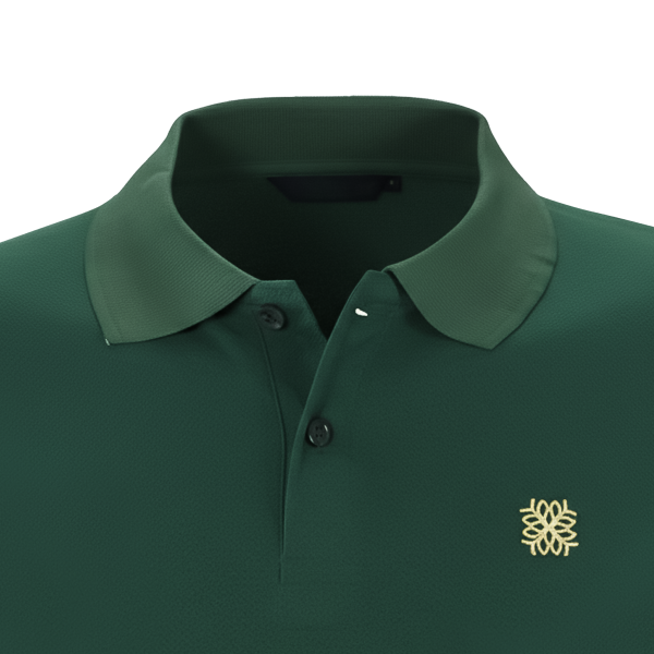 Aruba Green Polo Shirt-Premium Cotton