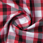 Red and White Check Casual Shirt
