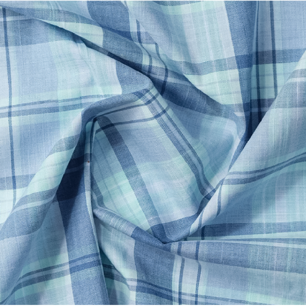 Blue Checkered Casual Shirt